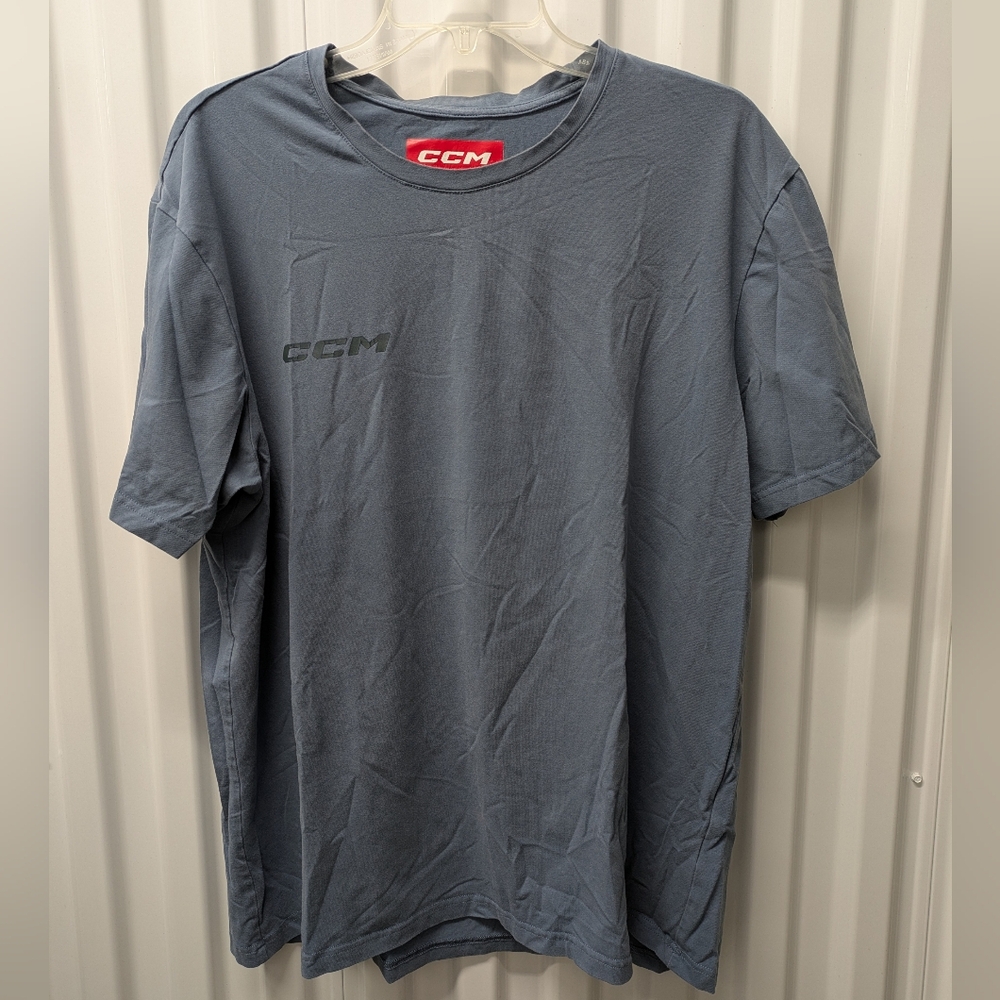 CCM Men's Slate Gray Short Sleeve Tee